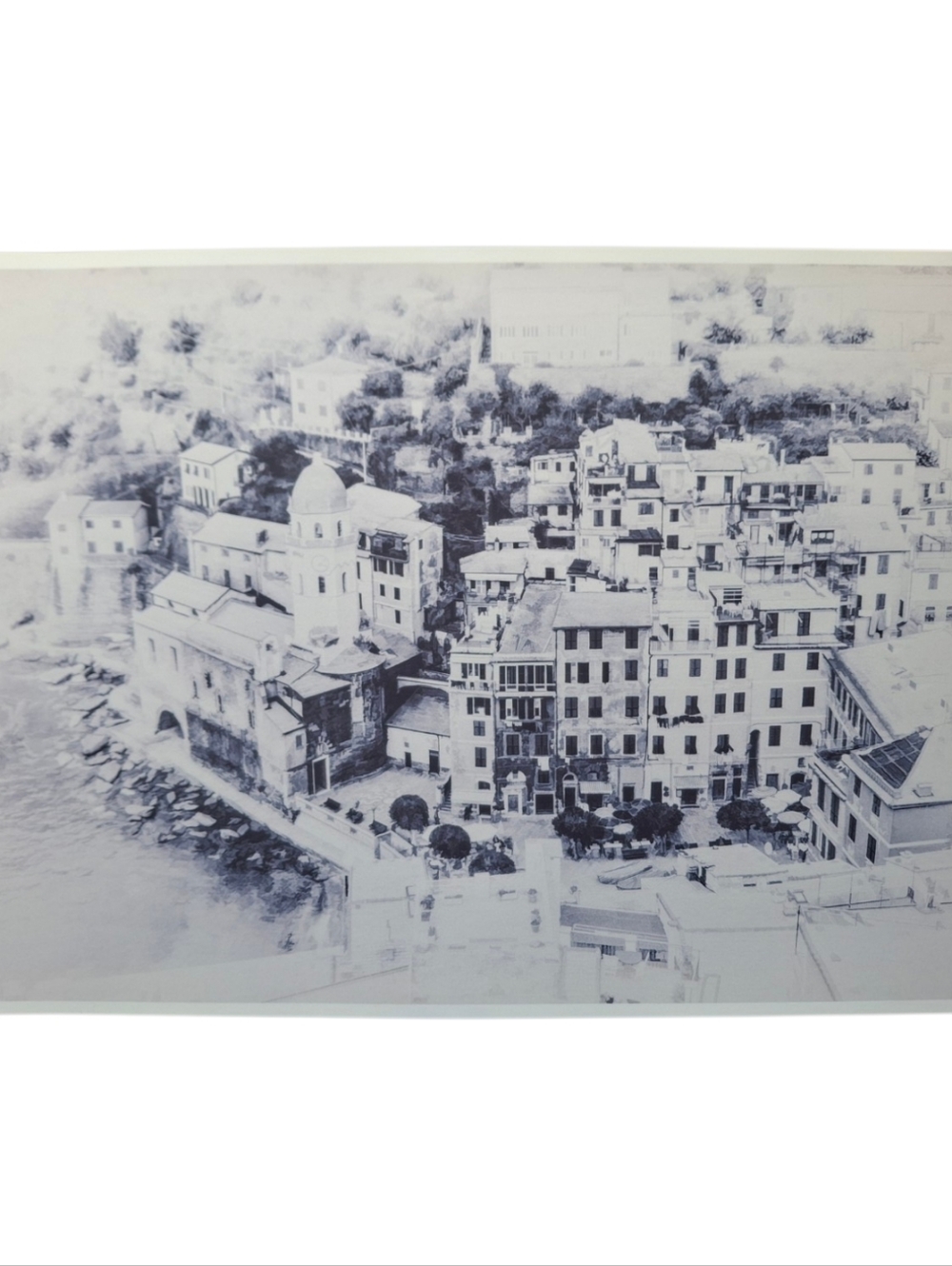 Print: Bell tower of Santa Margherita Size: 19 × 13 in. (Very Rare)